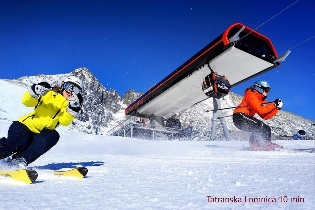 Tatrystay Cactus Cozy Apartment Tatry View Vel'ka Lomnica Dış mekan fotoğraf